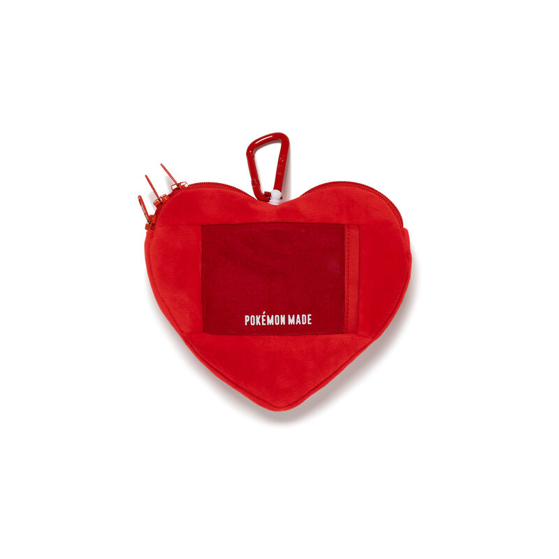 POKÉMON MADE HEART STUFFED PASSCASE POKEMON MADE HEART STUFFED PASSCASE RED | AREA 02 — Asia's Premier