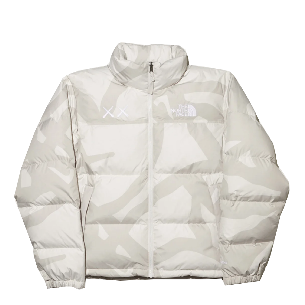 THE NORTH FACE KAWS RETRO 1996 NUPTSE JACKET IVORY | AREA 02