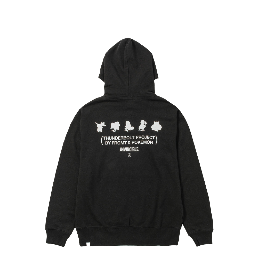 FRAGMENT POKEMON THUNDERBOLT PROJECT HOODIE BLACK | AREA 02