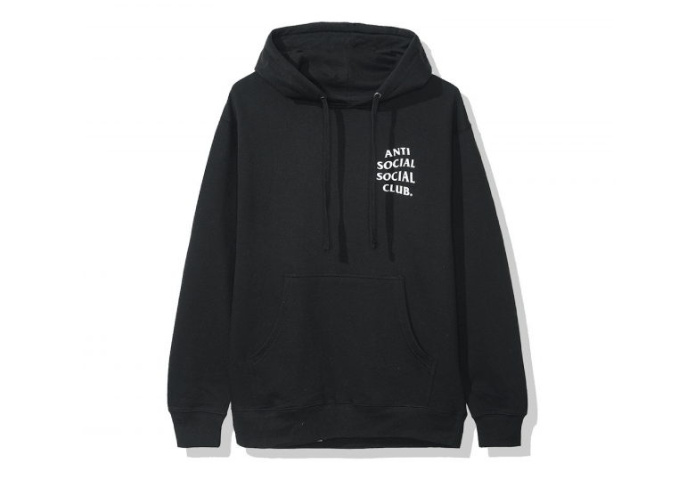 SMELLS BAD BLACK HOODIE | AREA 02