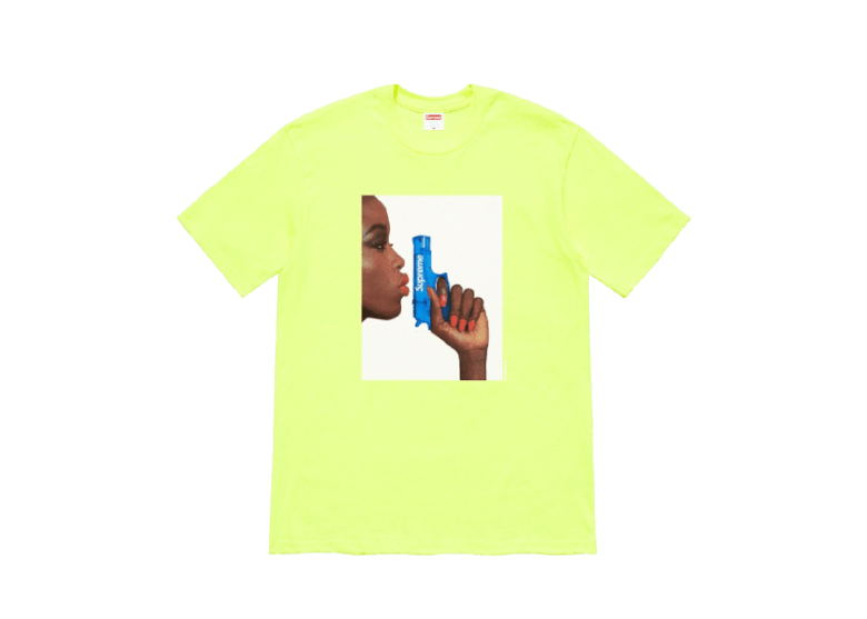 WATER PISTOL TEE BRIGHT YELLOW | AREA 02