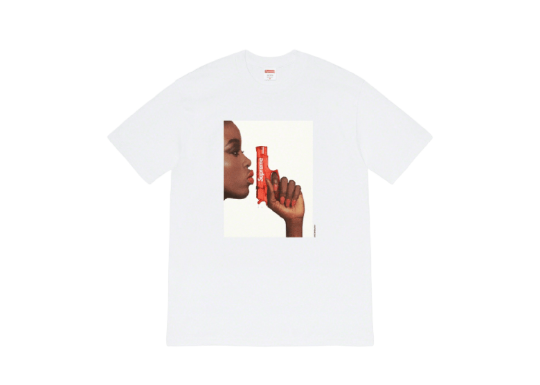 WATER PISTOL TEE WHITE | AREA 02