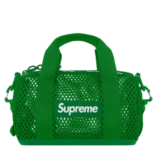 SUPREME MESH MINI DUFFLE BAG SS23 GREEN | AREA 02 — Asia's Premier