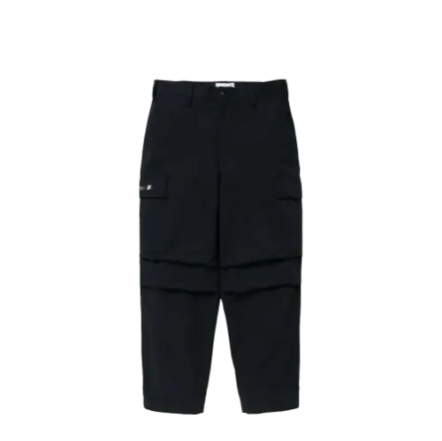 WTAPS 23SS MILT9601 TROUSERS NYCO RIPSTOP BLACK | AREA 02