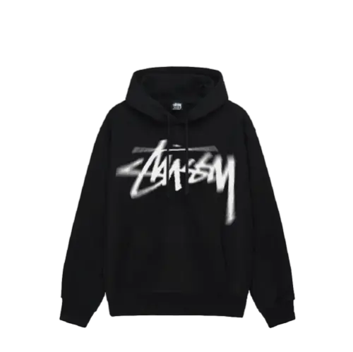 STUSSY DIZZY STOCK HOODIE BLACK | AREA 02 — Asia's Premier