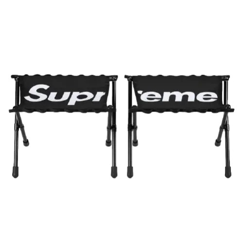 SUPREME HELINOX TACTICAL FIELD STOOL (SET OF 2) BLACK | AREA