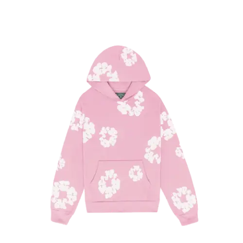 DENIM TEARS THE COTTON WREATH SWEATSHIRT PINK | AREA 02