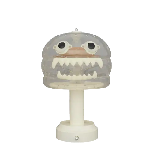 MEDICOM TOY x UNDERCOVER Hamburger Lamp Clear Limited