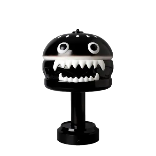 UNDERCOVER MEDICOM TOY HAMBURGER LAMP BLACK | AREA 02
