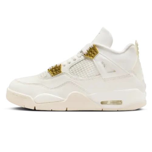 WMNS AIR JORDAN 4 RETRO METALLIC GOLD | AREA 02