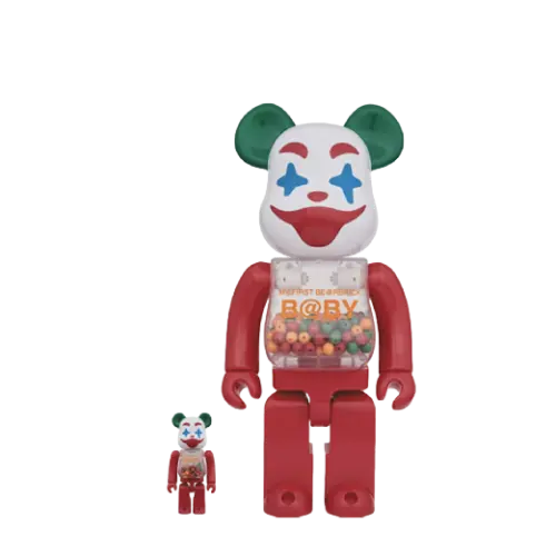 MY FIRST BE@RBRICK JESTER VER. 100% & 400% SET | AREA 02