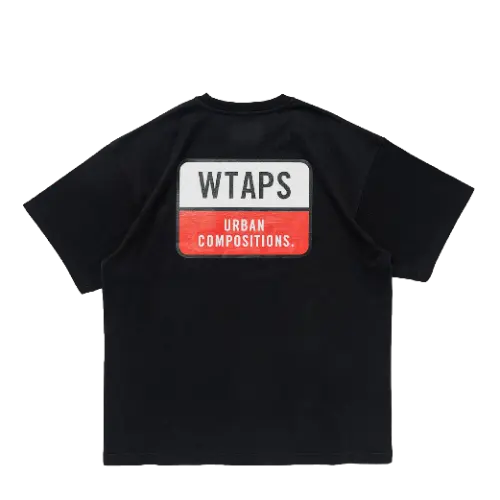 WTAPS OBJ 01 SS COTTON COMPOSITION BLACK | AREA 02