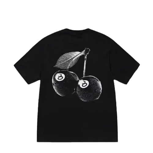 STUSSY CHERRIES TEE BLACK | AREA 02 — Asia's Premier