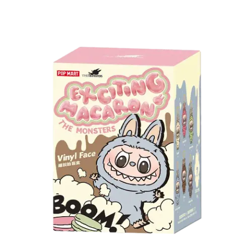 POP MART THE MONSTERS EXCITING MACARON BLIND BOX SINGLE BOX | AREA