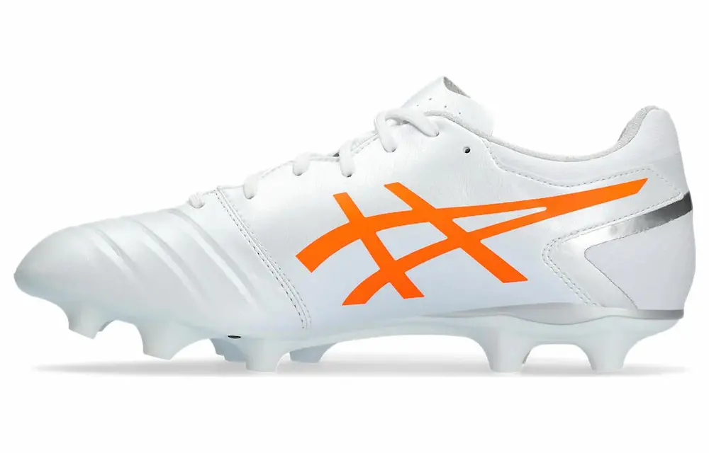asics DS LIGHT WHITE／SHOCKING ORNGE ASICS Football Shoes DS LIGHT (WHITE/SHOCKING ORANGE