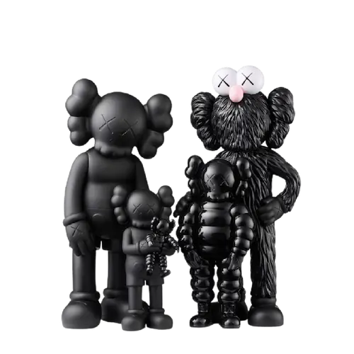 2 KAWS FAMILY BLACK 2 KAWS FAMILY BLACK Kaws Tokyo First