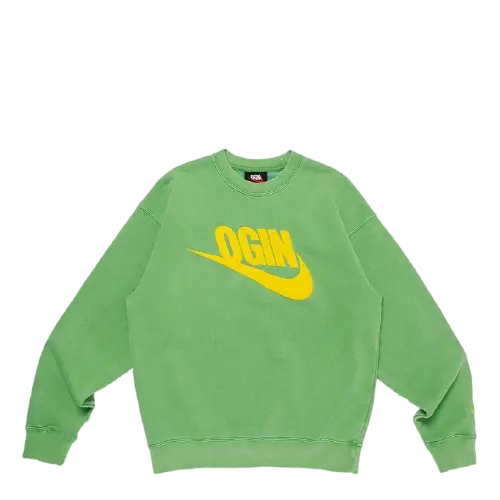 NIKE NIGO AS NRG CREW FLEECE GREEN | AREA 02 — Asia's Premier