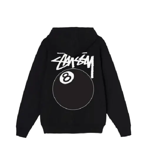 STUSSY 8 BALL HOODIE BLACK | AREA 02 — Asia's Premier Exchange for