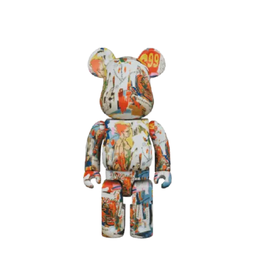 Andy Warhol ×JEAN-MICHEL BASQUIAT #4 400 Bearbrick-Andy-Warhol-x-JEAN-