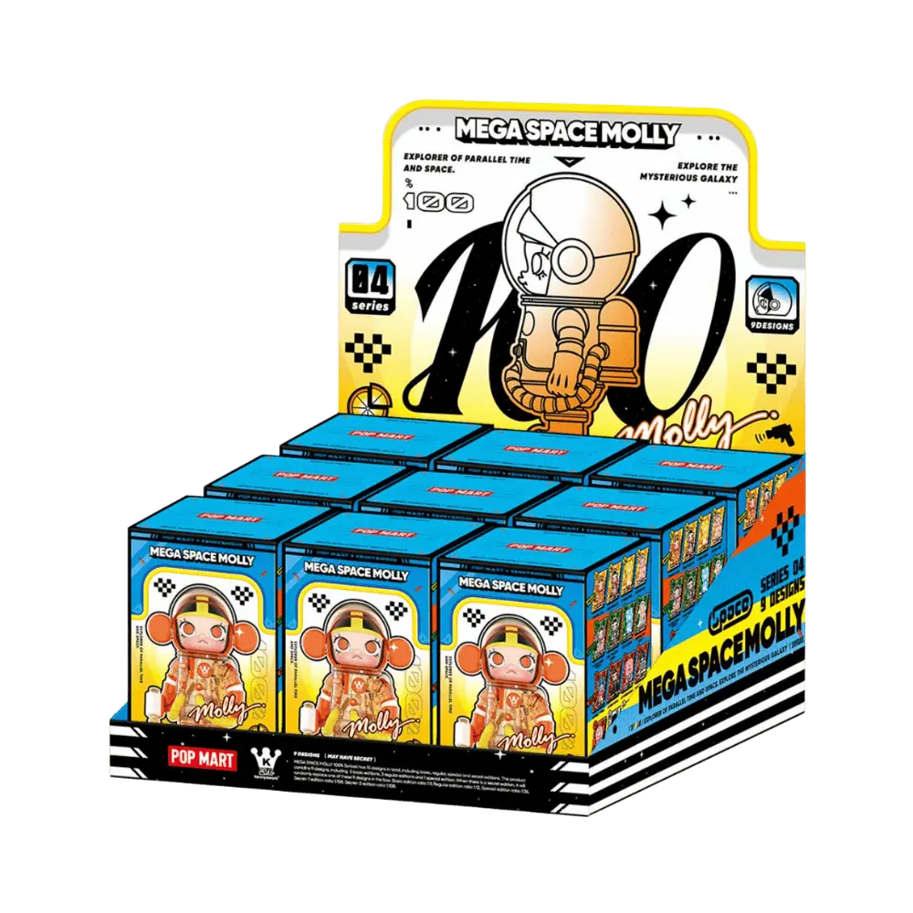 MEGA SPACE MOLLY 100% SERIES4 BLIND BOX WHOLE SET | AREA 02
