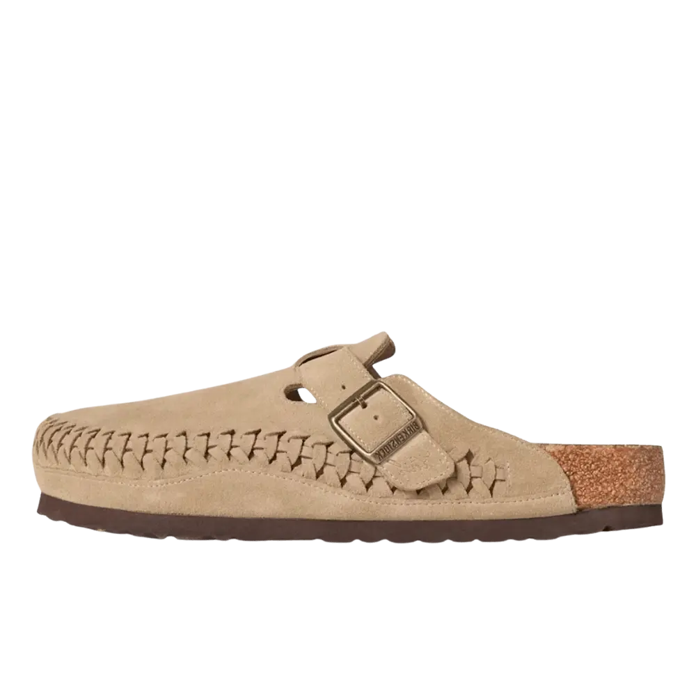 BIRKENSTOCK BOSTON BRAIDED SUEDE KITH TAUPE | AREA 02 — 亞洲