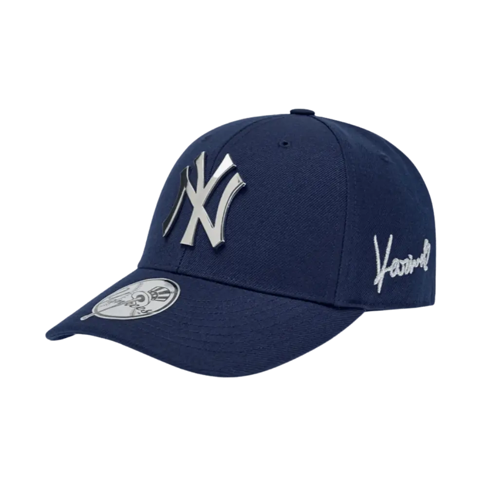 ◇MLB Korea◇ New Fit Structure Ball Cap NY Navy 3ACP0802N-5