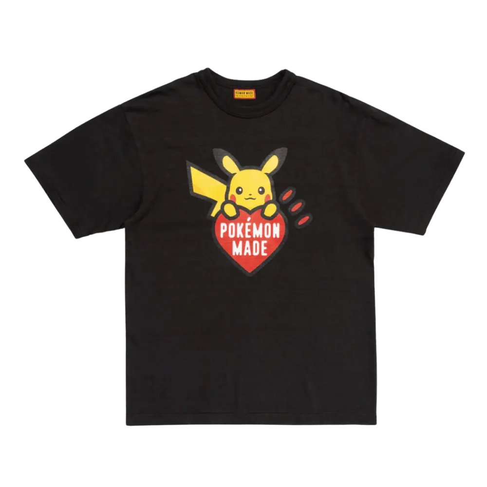 POKEMON MADE GRAPHIC T-SHIRT ONLINE STORE BLACK XX30TE012 | AREA