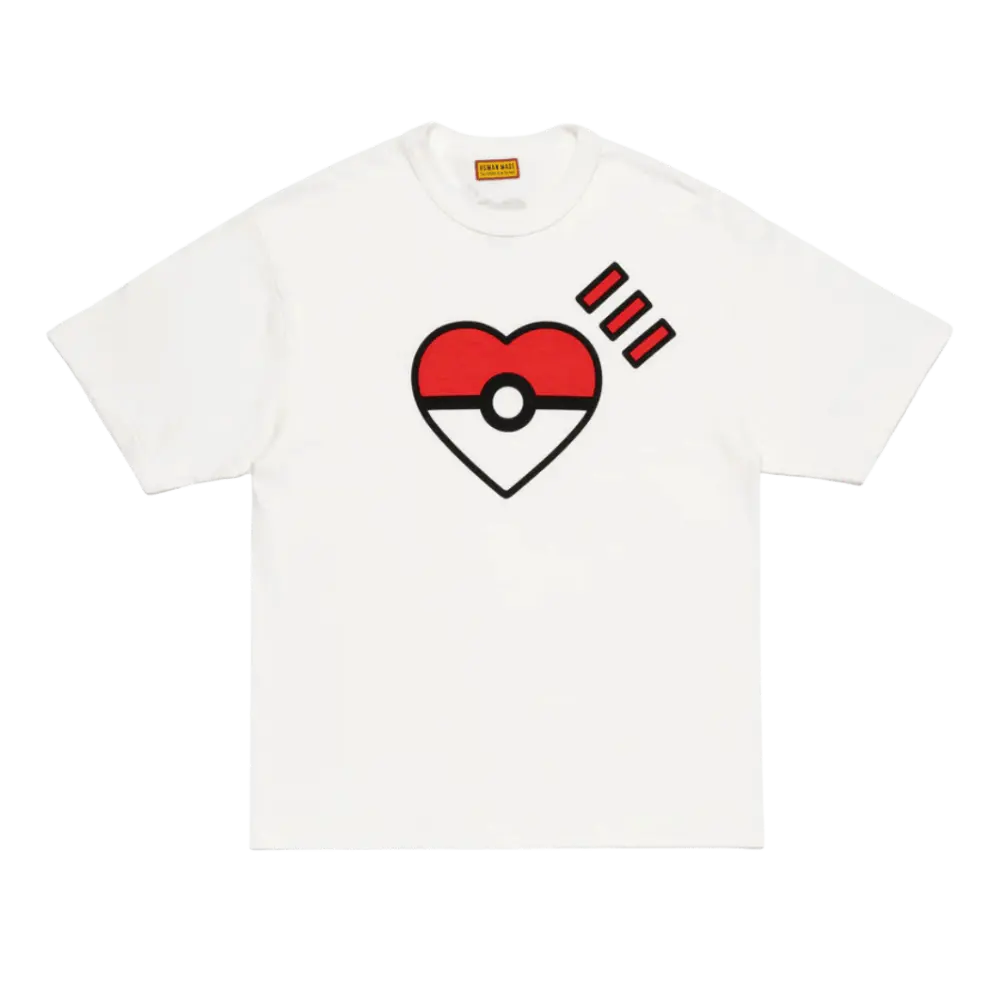 POKEMON MADE GRAPHIC T-SHIRT 白 3XL Human made x Pokemon 寶可夢白粉M/