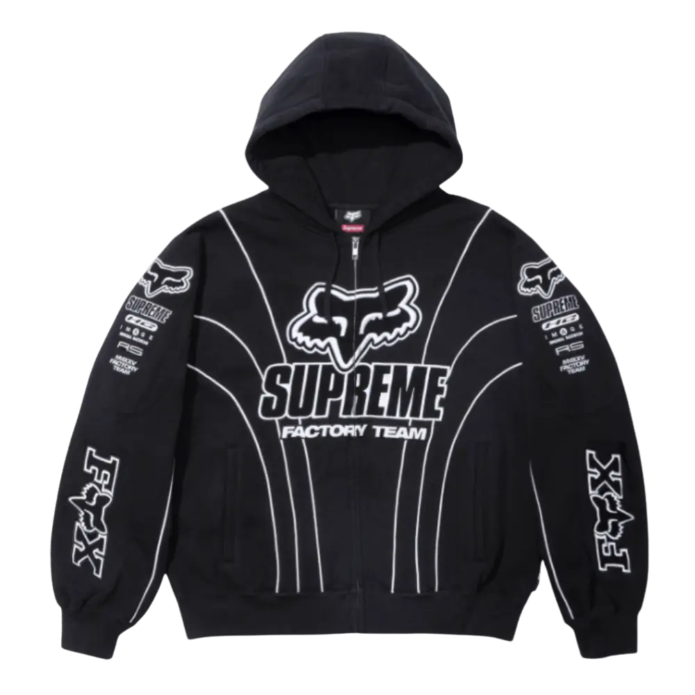 FOX RACING ZIP UP HOODED SWEATSHIRT | AREA 02 — Asia's Premier