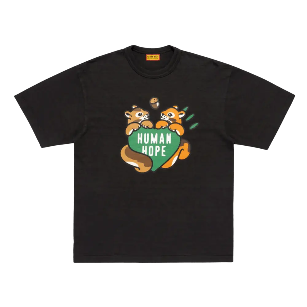 HUMAN HOPE GRAPHIC T-SHIRT BLACK | AREA 02 — 亞洲指標潮流文化交易所