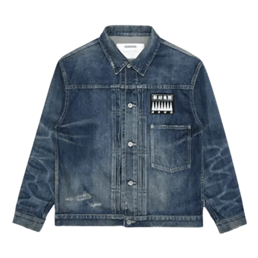 NEIGHBORHOOD × CLOT SAVAGE TYPE-1 DENIM CLOT X NEIGHBORHOOD SAVAGE DENIM TYPE-1 JACKET BLUE | AREA 02