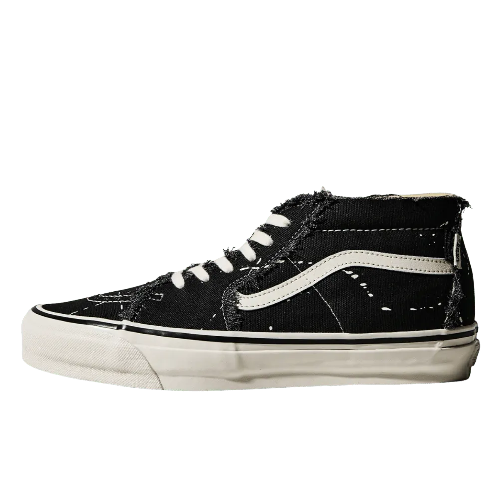 VANS × INVINCIBLE LX SK8 MID FRAYED BLACK | AREA 02 — Asia's