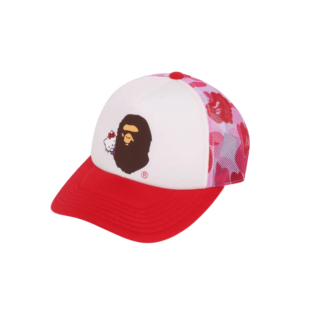 BAPE X HELLO KITTY ABC CAMO MESH CAP | AREA 02 — Asia's Premier