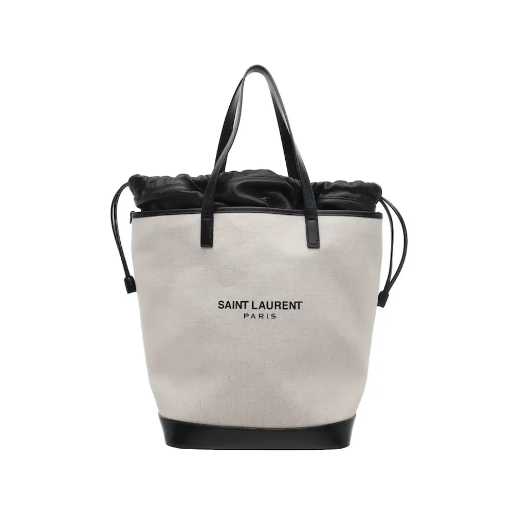 SAINT LAURENT 551595 TEDDY BUCKET TOTE AND SHOULDER BAG | AREA 02