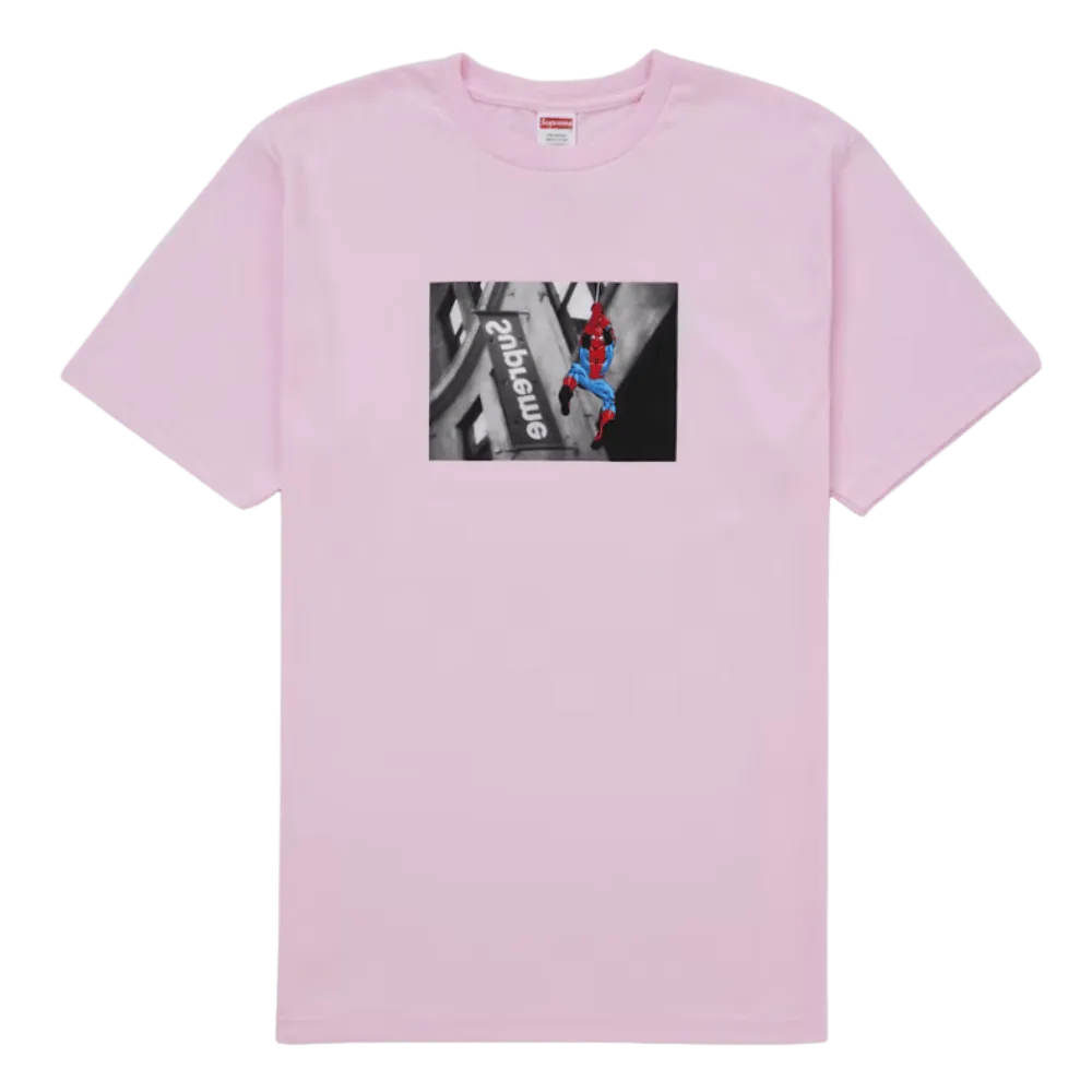 Supreme スパイダーマン Tシャツ ピンク SPIDER-MAN TEE LIGHT PINK | AREA 02 — Asia's Premier Exchange for
