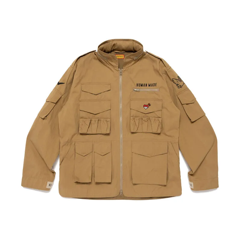 POKEMON MADE UTILITY JACKET BEGIE | AREA 02 — Asia's Premier