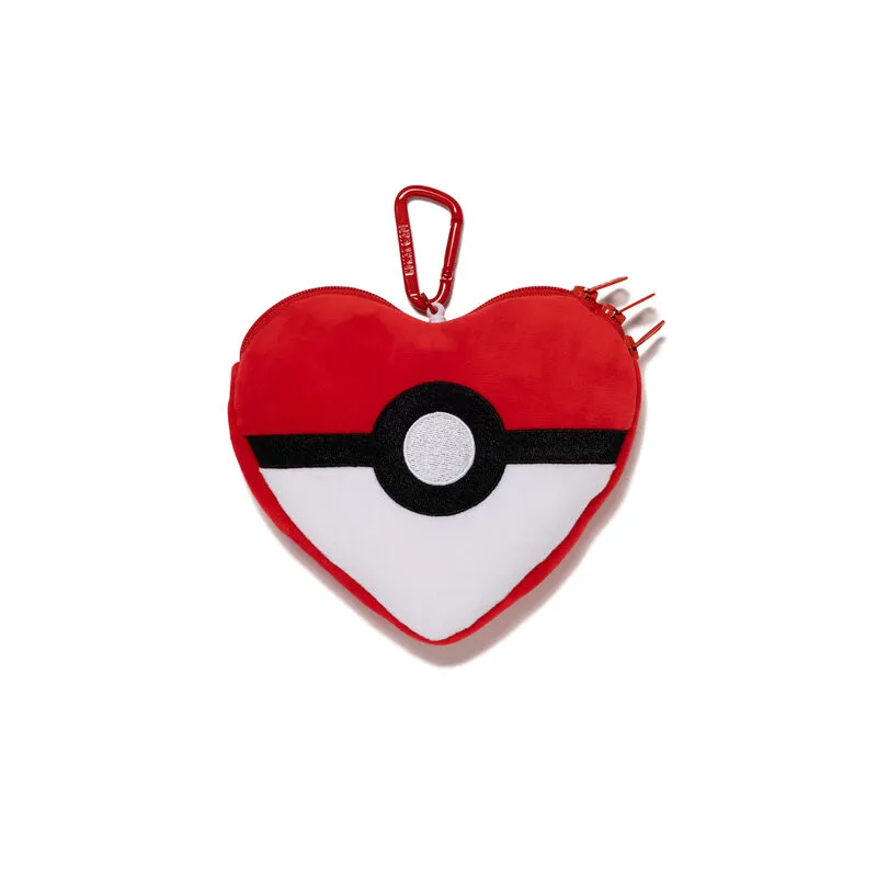 POKÉMON MADE HEART STUFFED PASSCASE POKEMON MADE HEART STUFFED PASSCASE RED | AREA 02 — Asia's Premier
