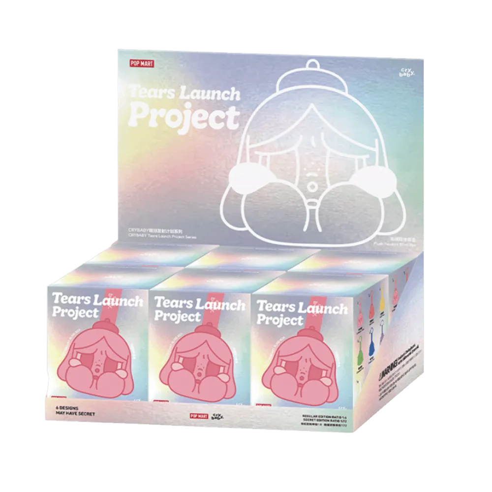 CRYBABY TEARS LAUNCH PROJECT SERIES PLUSH PENDANT BLIND BOX WHOLE