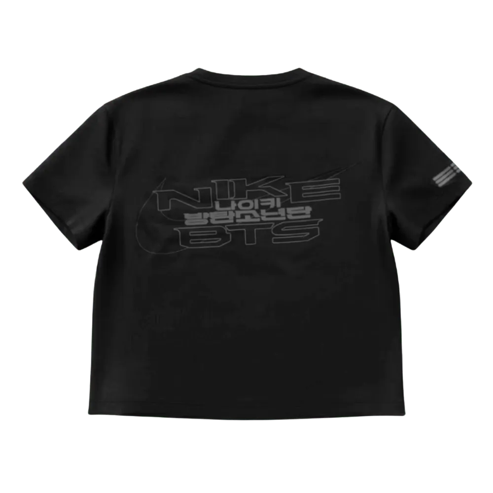 WMNS NIKE × BTS T-SHIRT BLACK | AREA 02 — Asia's Premier Exchange