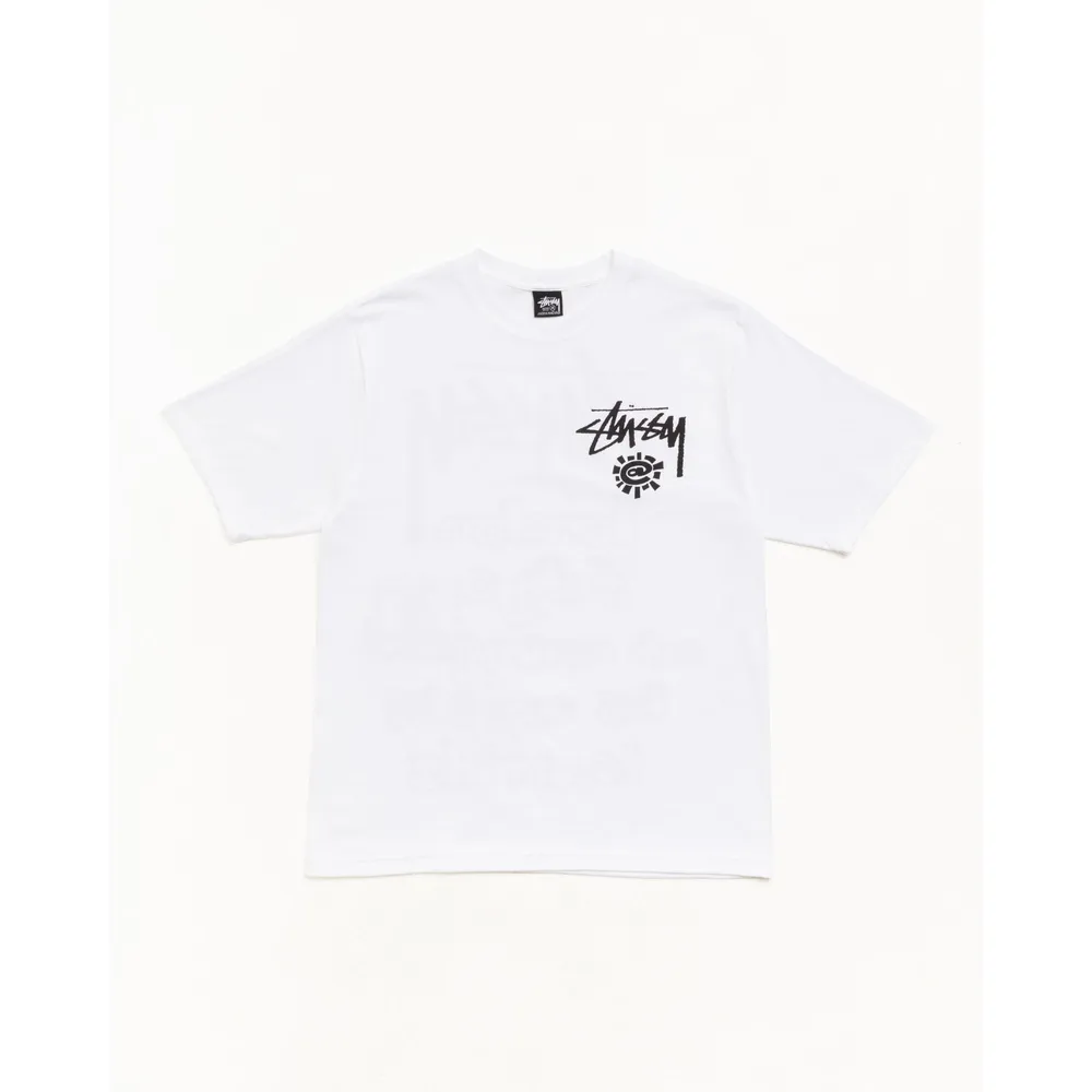STUSSY & ALWAYS WORLD TOUR TEE WHITE | AREA 02 — Asia's Premier