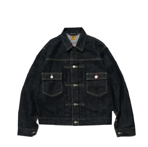 ジャケット・アウター Human Made Uzi Made Denim Jacket indigo HUMAN MADE Denim Work Jacket Indigo HUMAN MADE UZI MADE