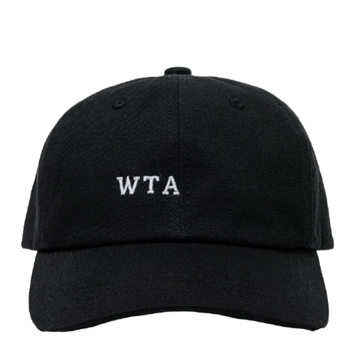 WTAPS T-6L 01 TWILL. COLLEGE CAP BLACK | AREA 02