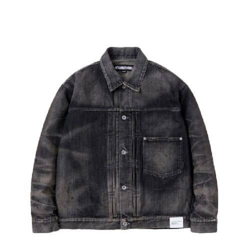 NEIGHBORHOOD SAVAGE DENIM TYPE-1 JACKET BLACK | AREA 02