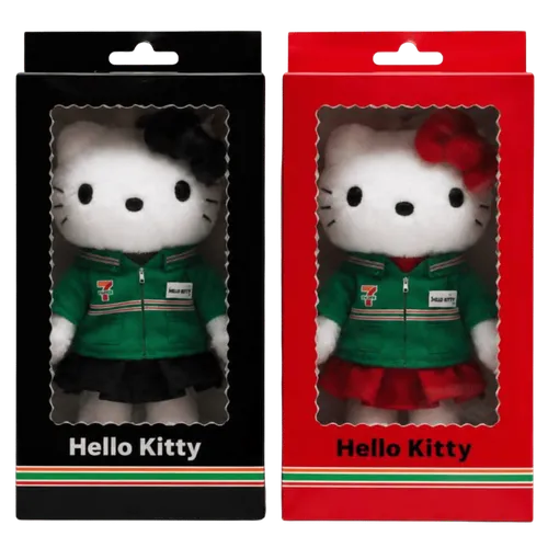 7-ELEVEN EXCLUSIVE HELLO KITTY MASCOT PLUSH SET | AREA 02 — Asia's