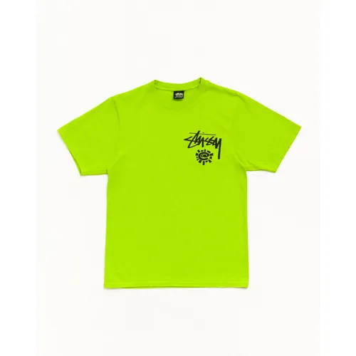 STUSSY & ALWAYS STACK TEE BLACK | AREA 02 — 亞洲指標潮流文化交易所